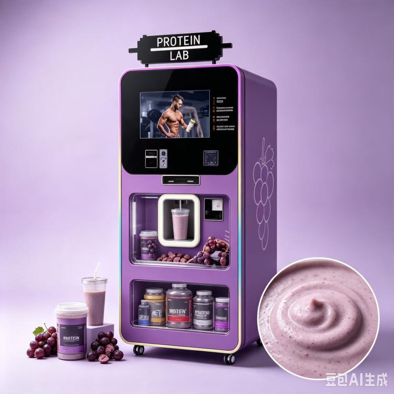 Nutrition Sports Fitness - Mesin Penjual Protein Shake yang Dapat