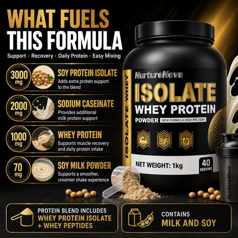NurtureNova Isolate Whey Prote - Fitness Nutrition Whey ulasan dan harga