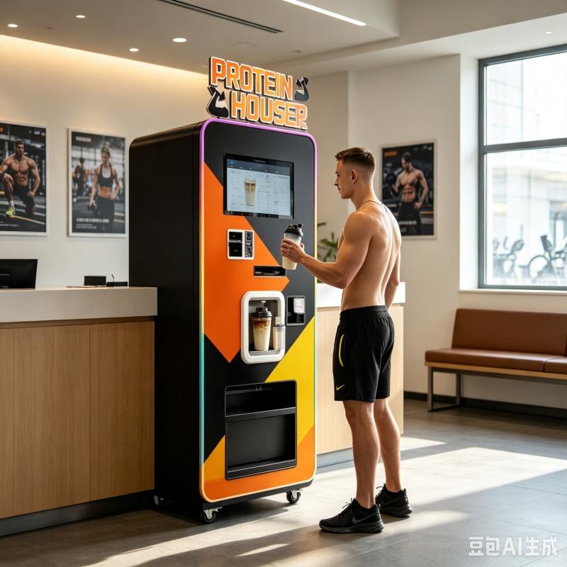Mesin Penjual Otomatis Protein - Nutrition Sports Fitness ulasan dan harga