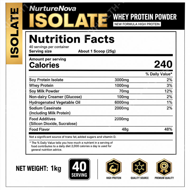 Protein Isolat Whey Bubuk Rend - Nutrition Sports Fitness ulasan dan harga