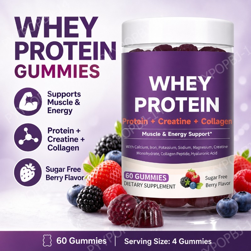 Permen Protein dengan Whey Cre - Fitness Nutrition Whey ulasan dan harga