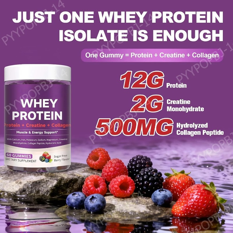 Permen Protein dengan Whey Cre - Fitness Nutrition Whey ulasan dan harga